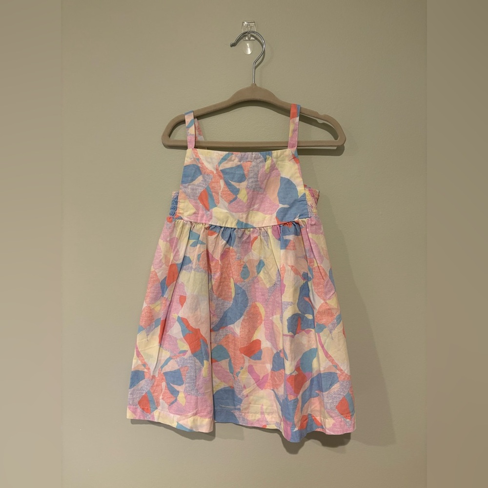 GAP 2T Toddler Pink and Blue Sundress Sleeveless Spaghetti Strap - Picture 2 of 2